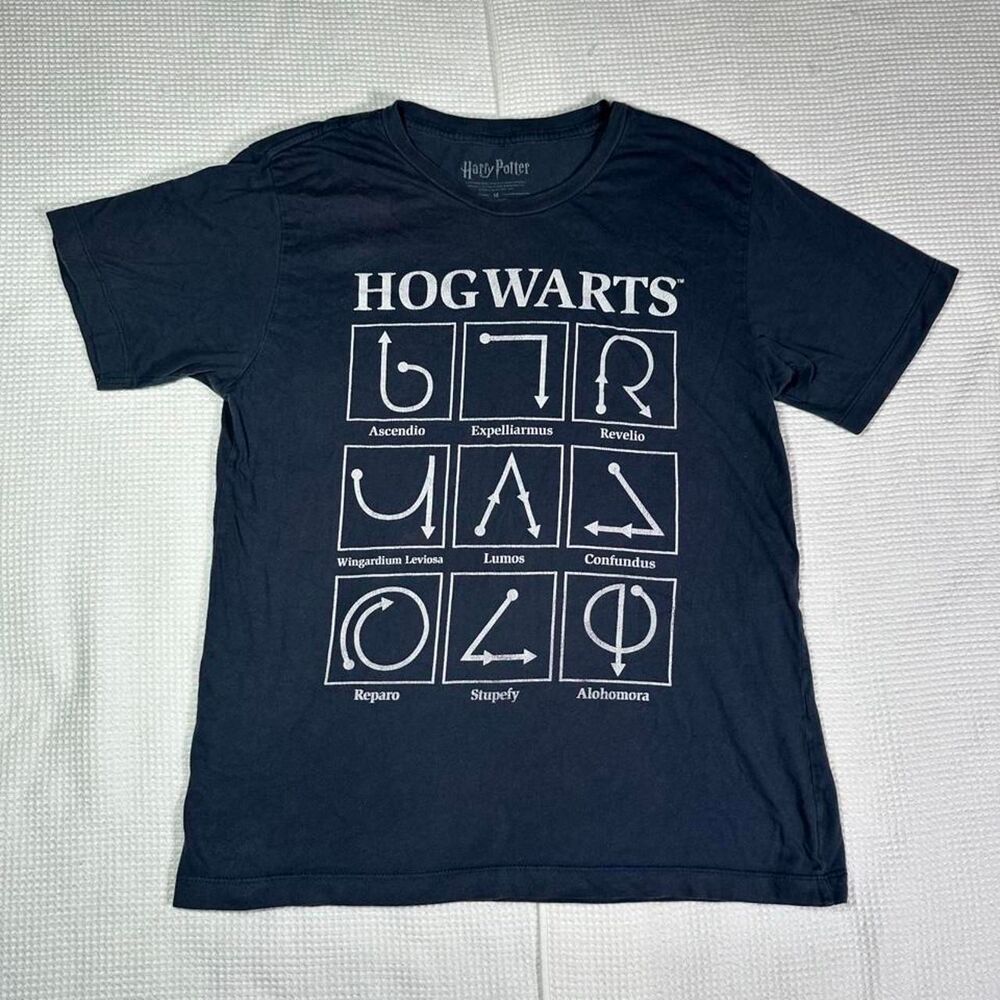 Harry-potter Women's Navy and Black T-shirt